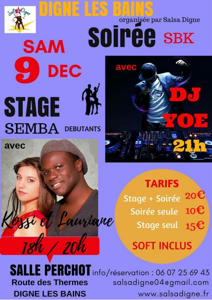 Stage et Soirée SBK - Digne