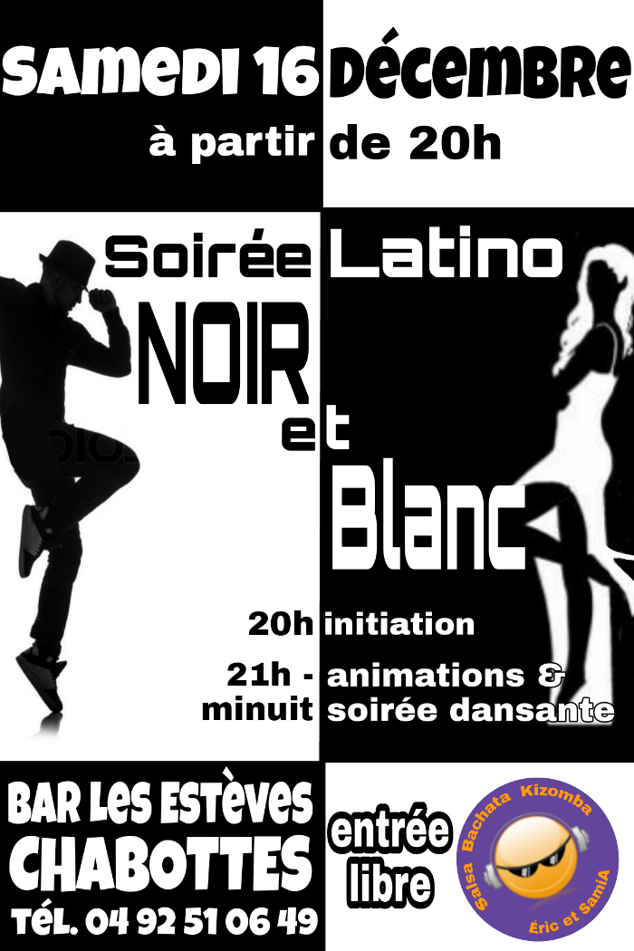 Soirée Latino Salsa - Chabottes