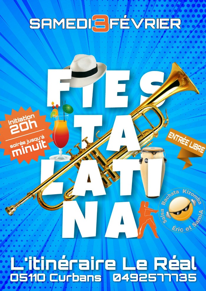 Soirée Fiesta Latina - Curbans
