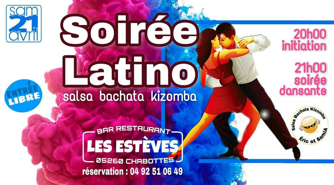 Initiation et soirée Latino - Chabottes