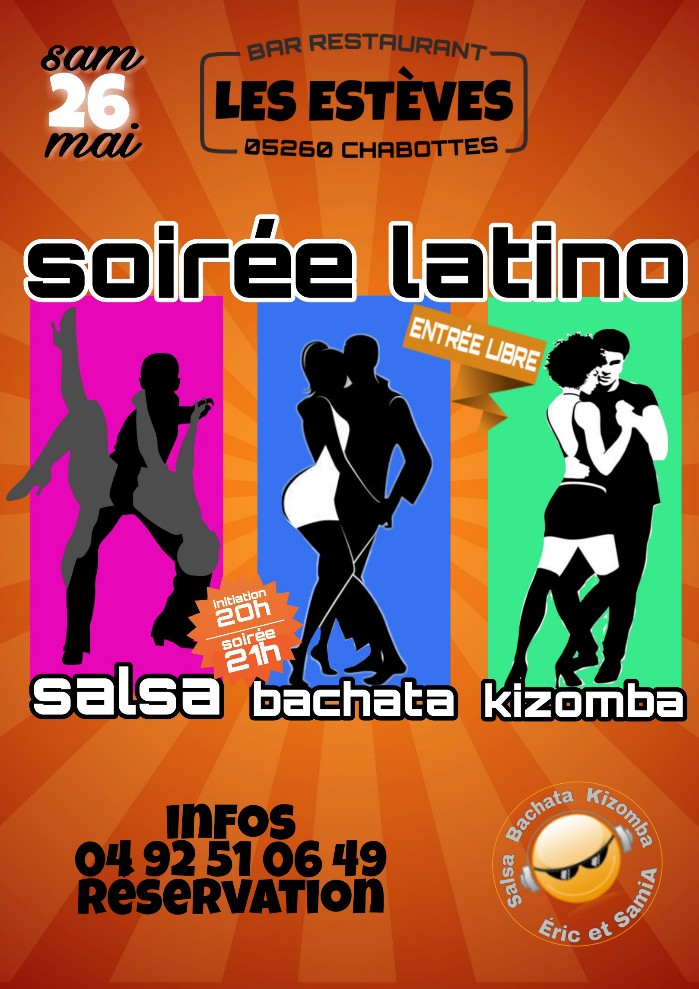 Initiation et soirée Latino - Chabottes