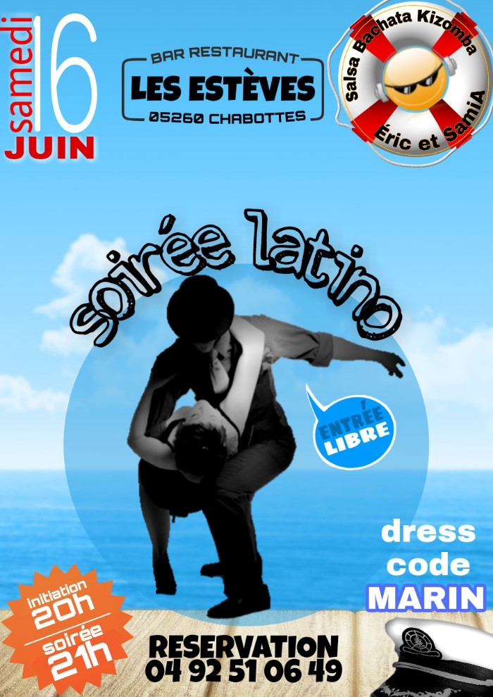 Initiation et soirée Latino - Chabottes