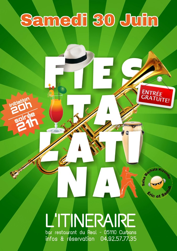 Soirée Fiesta Latina - Curbans