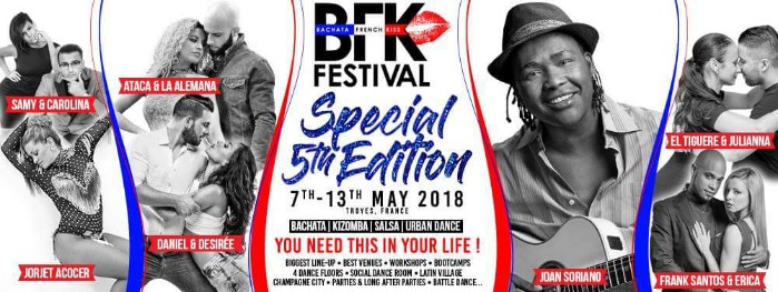 Bachata French Kiss Festival - Troyes