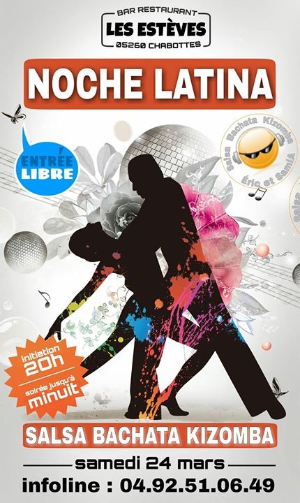 Initiation et soirée Latino - Chabottes