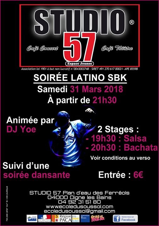 Soirée Latino SBK - Digne