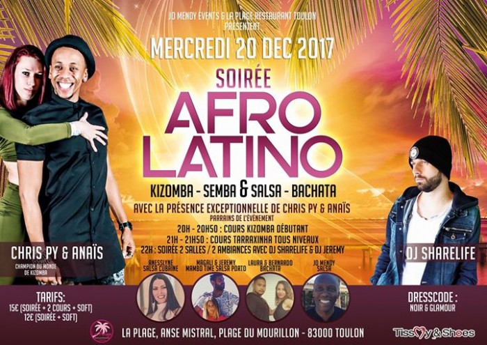 Soiree Afro Latino - Toulon